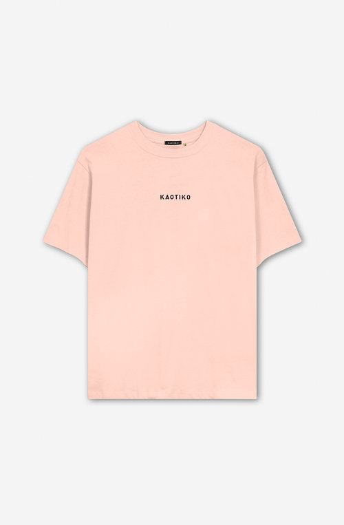 T-shirt Massimo Baby Pink délavé