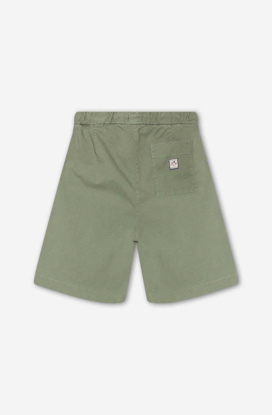 Bermuda Relaxed Canvas Pinzas Slate