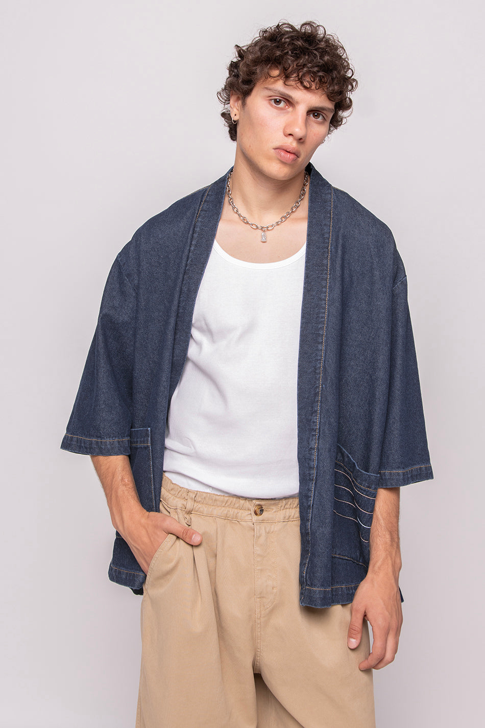 Kimono Denim japonais