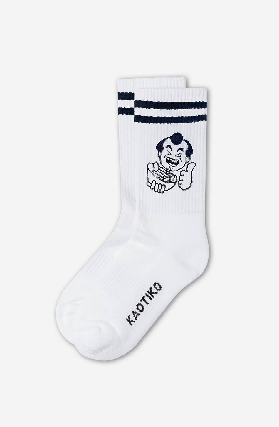 Weiße Ramen-Socken