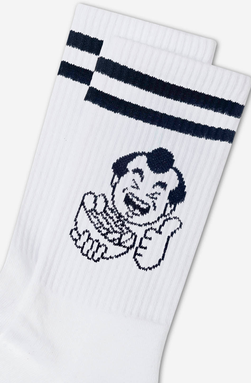 Weiße Ramen-Socken