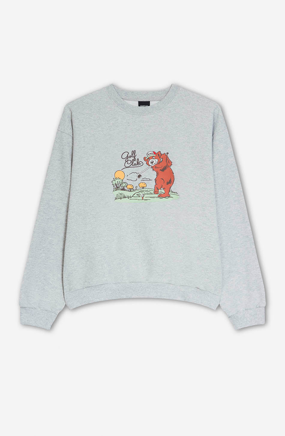 Graues Golfschläger-Sweatshirt