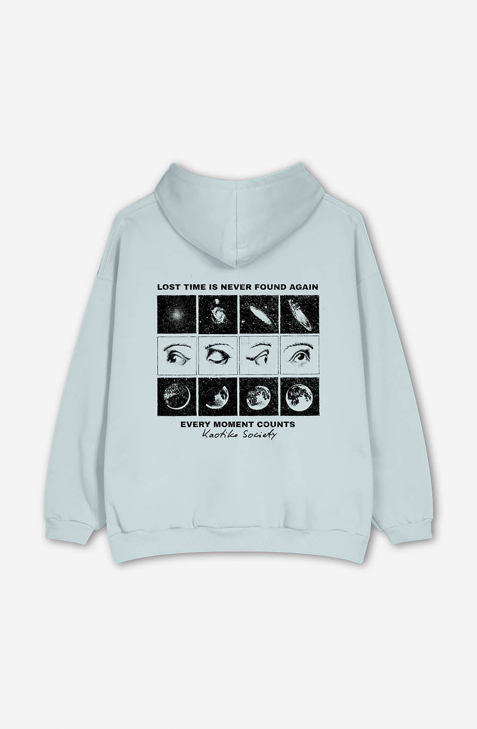 Gewaschenes Phases Eyes Cloud Sweatshirt