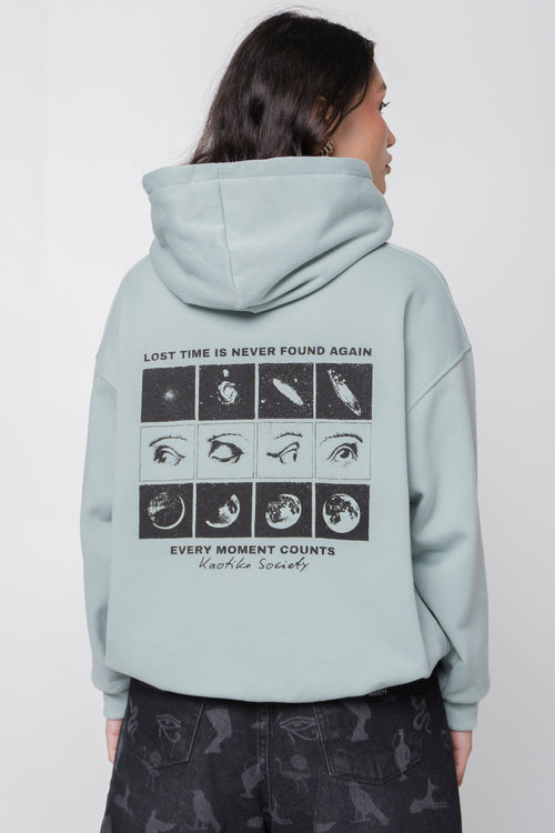 Gewaschenes Phases Eyes Cloud Sweatshirt