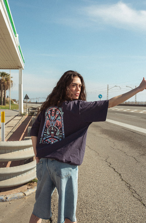 Camiseta Pinball Navy