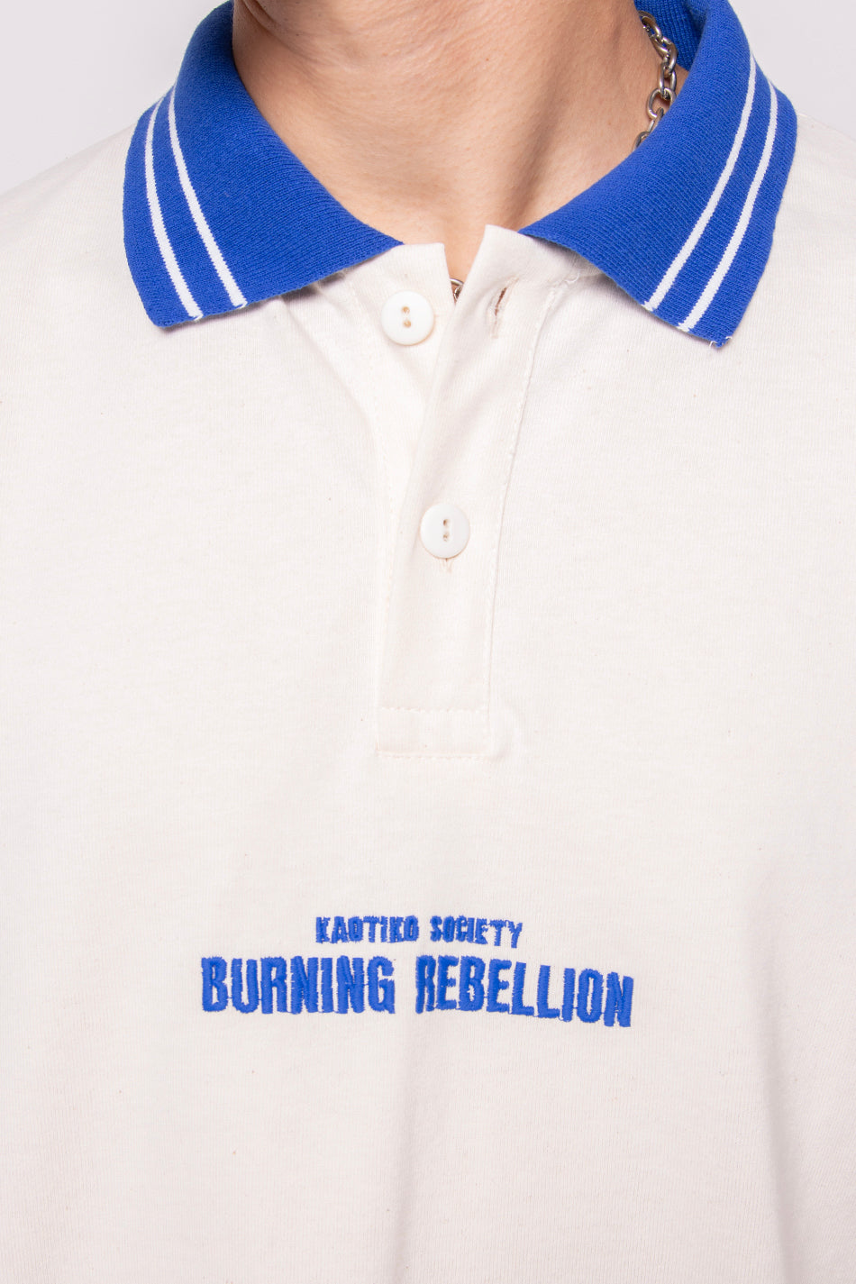 Burning Rebellion Poloshirt aus Bio-Baumwolle