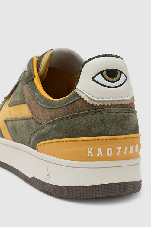 Kaotiko Boston Vega Khaki-Sneaker