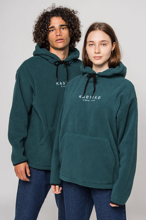 Sage Hooded Fleece