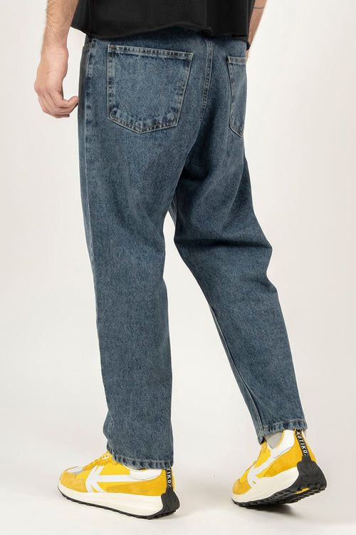 Regular Cropped Acid Oxid Trousers