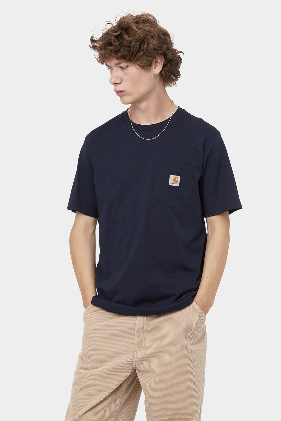 Carhartt WIP Pocket Shirt Dark Navy T-Shirt