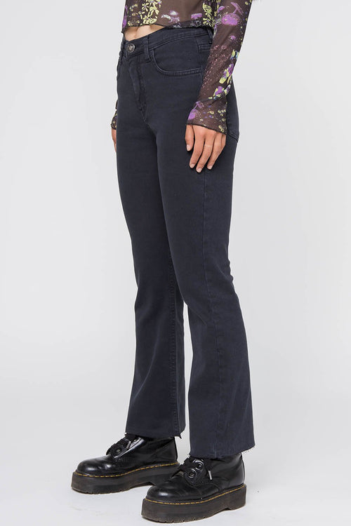 Pantalon Kick Flare Noir