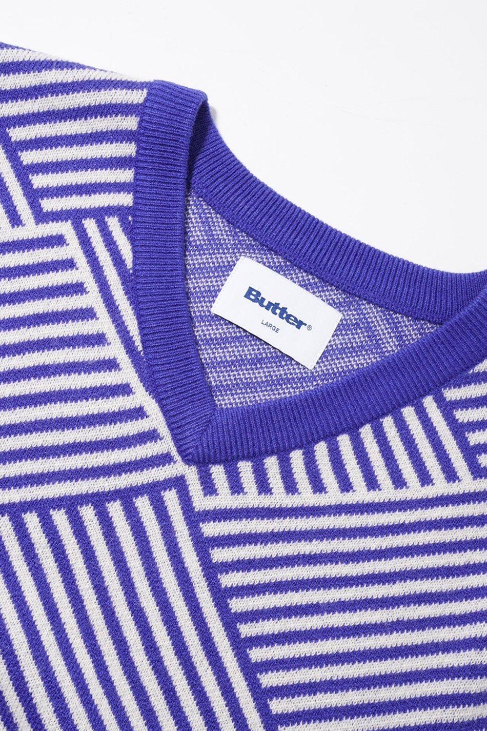 Weste Butter Goods Parquet Knit