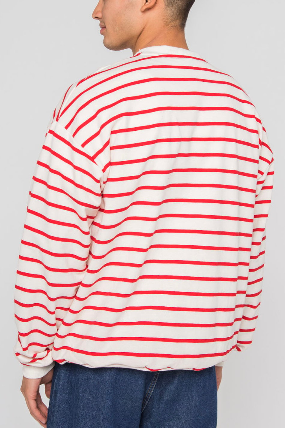 Sudadera Heart Stripes Red