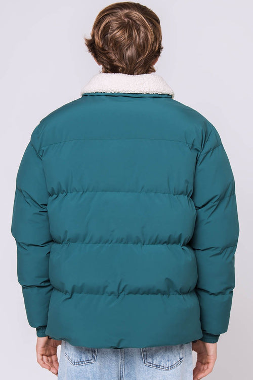 Blouson Puffer Heart Jade