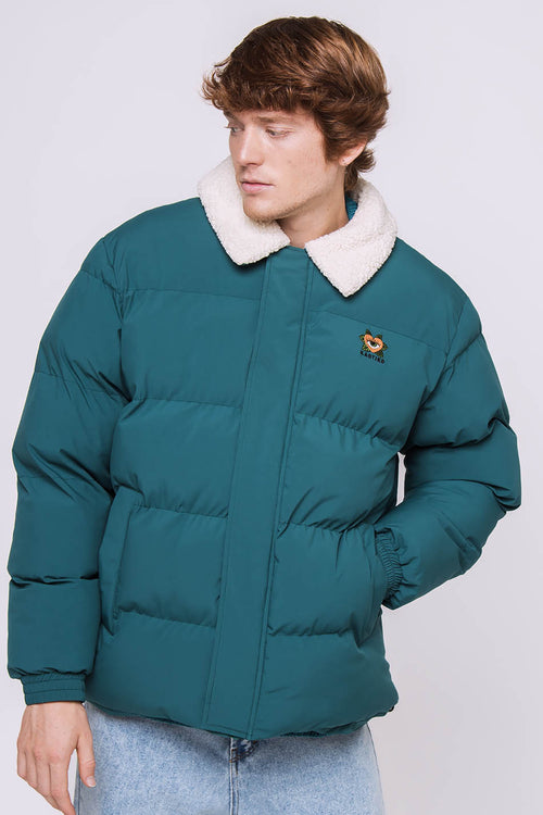 Blouson Puffer Heart Jade