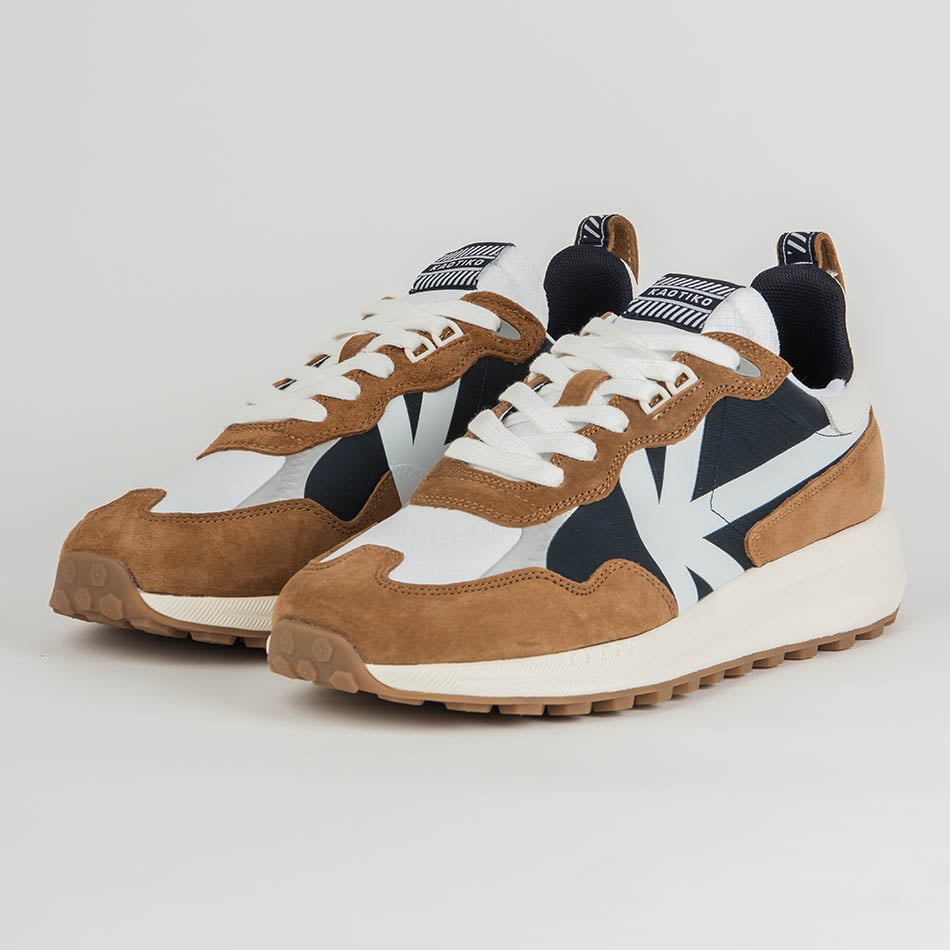 Sneakers Kaotiko Vancouver Navy / Tan