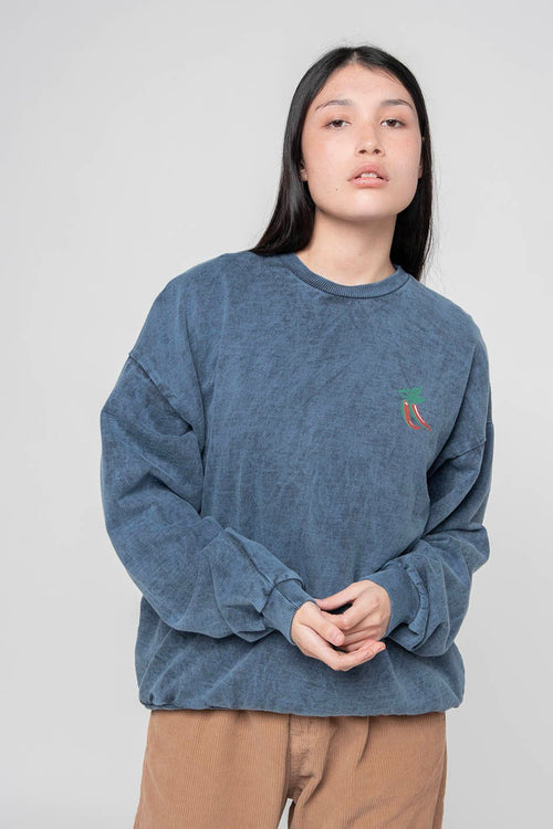 Washed Sunset Navy Sweatshirt