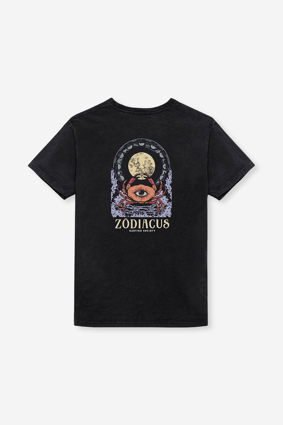 Black Zodiacus Washed T-shirt