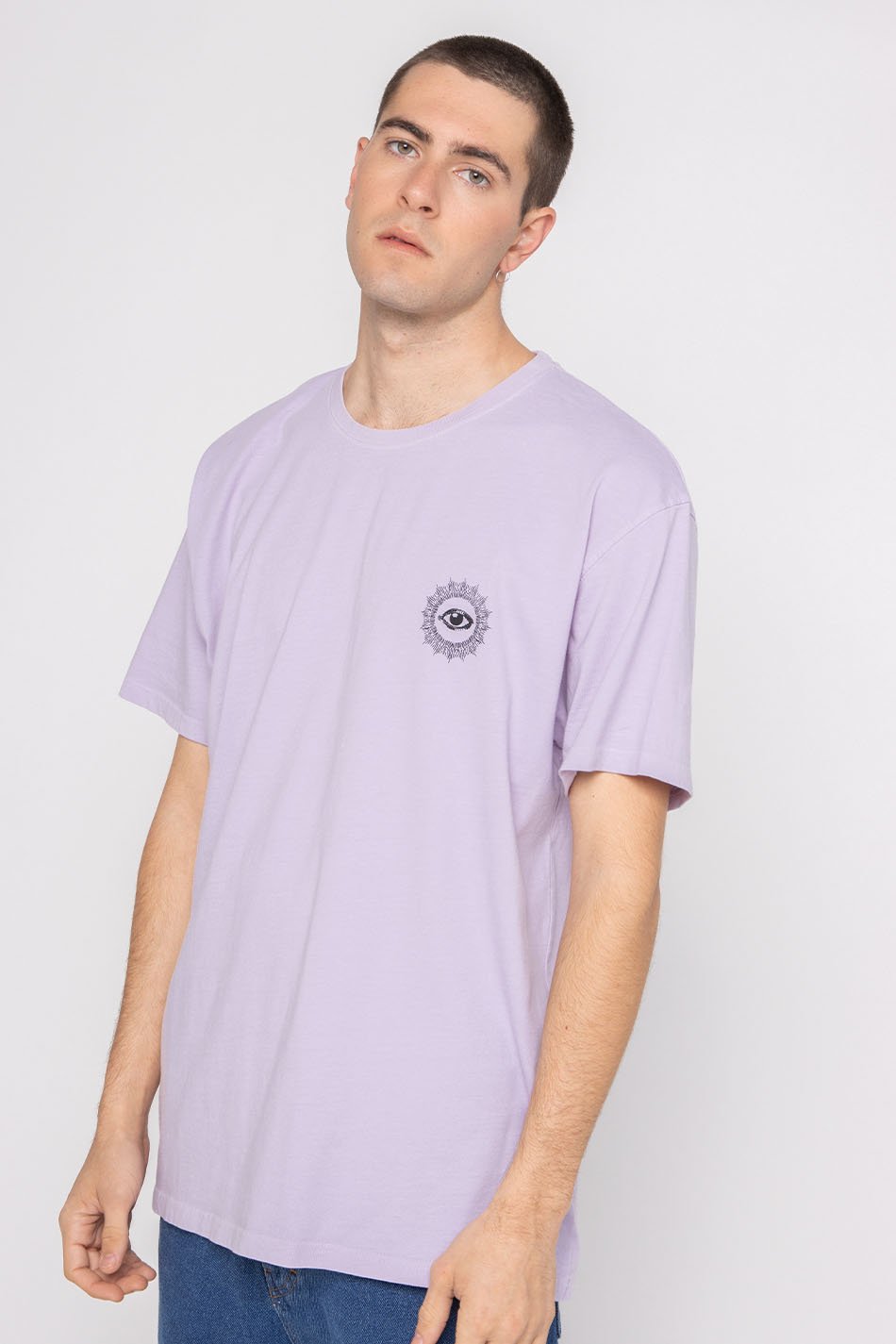 Washed T-Shirt Liberty Mauve