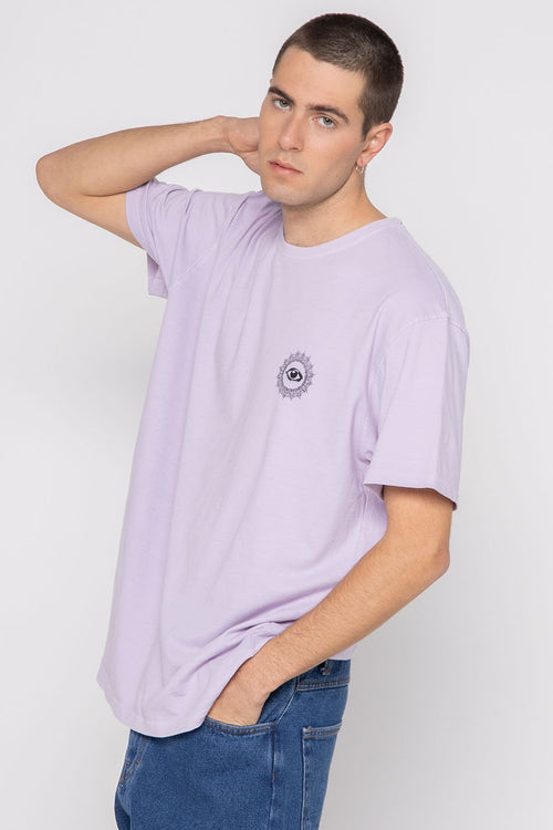 Washed T-Shirt Liberty Mauve