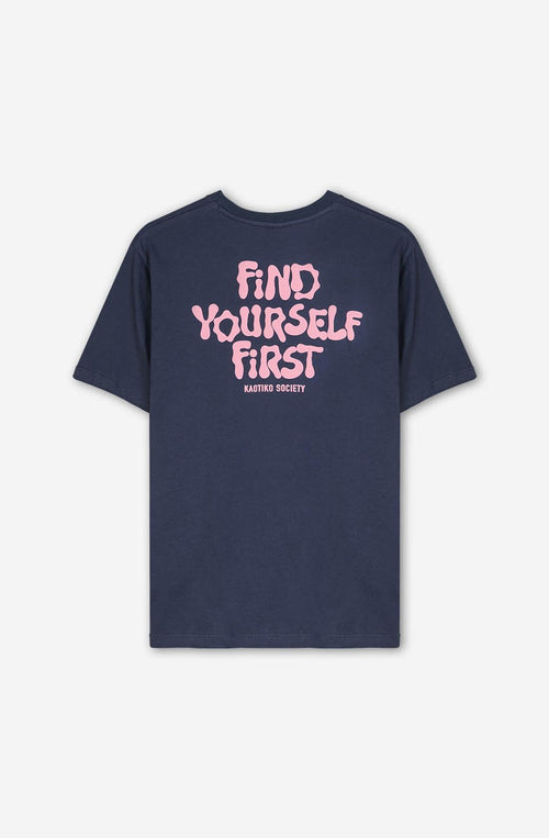 Tee-shirt Find Yourself Navy