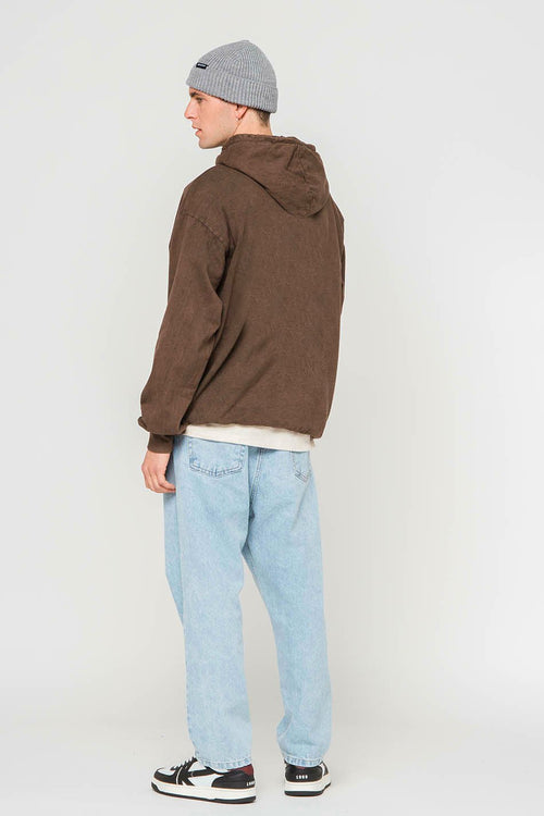 Brown Washed Vancouver Society Sweatshirt