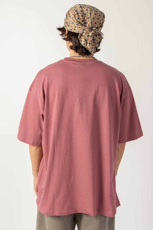 Burgundy Calvin T-Shirt