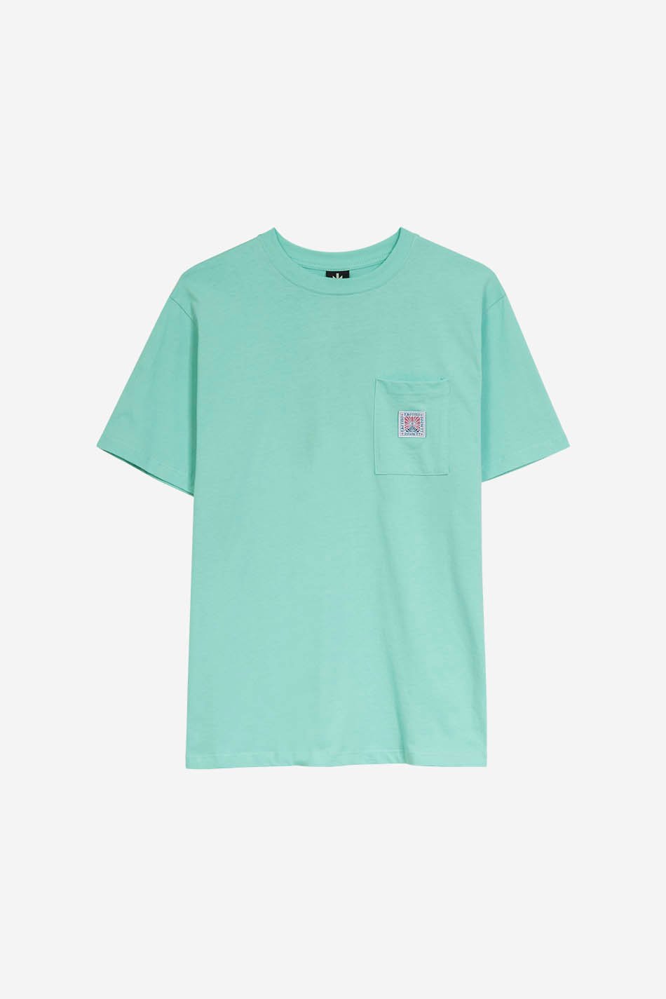 Pocket Flower Society Sea Green T-Shirt