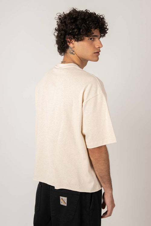 T-shirt Calvin Cropped Organic Cotton