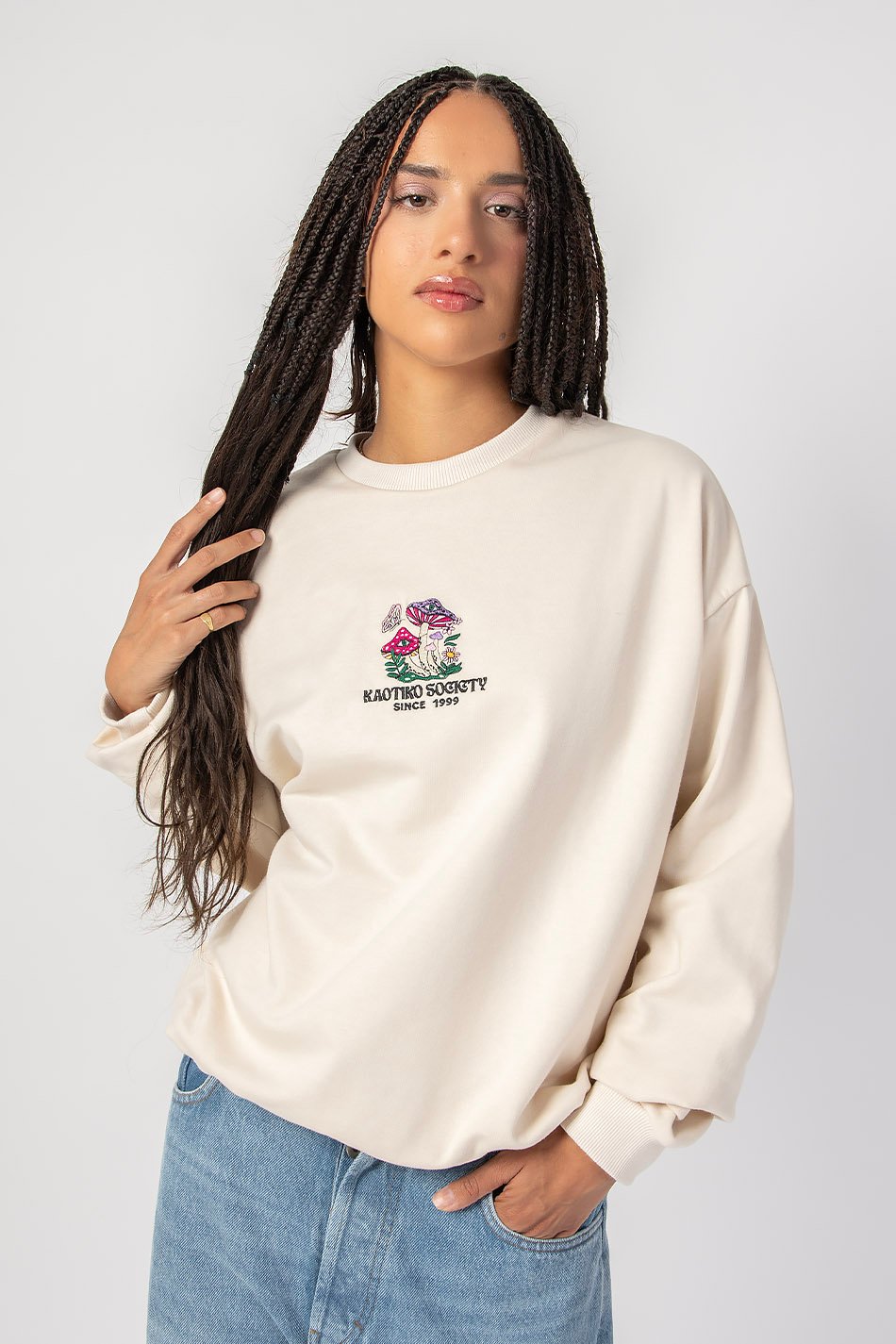 Mushrooms Bone Sweatshirt