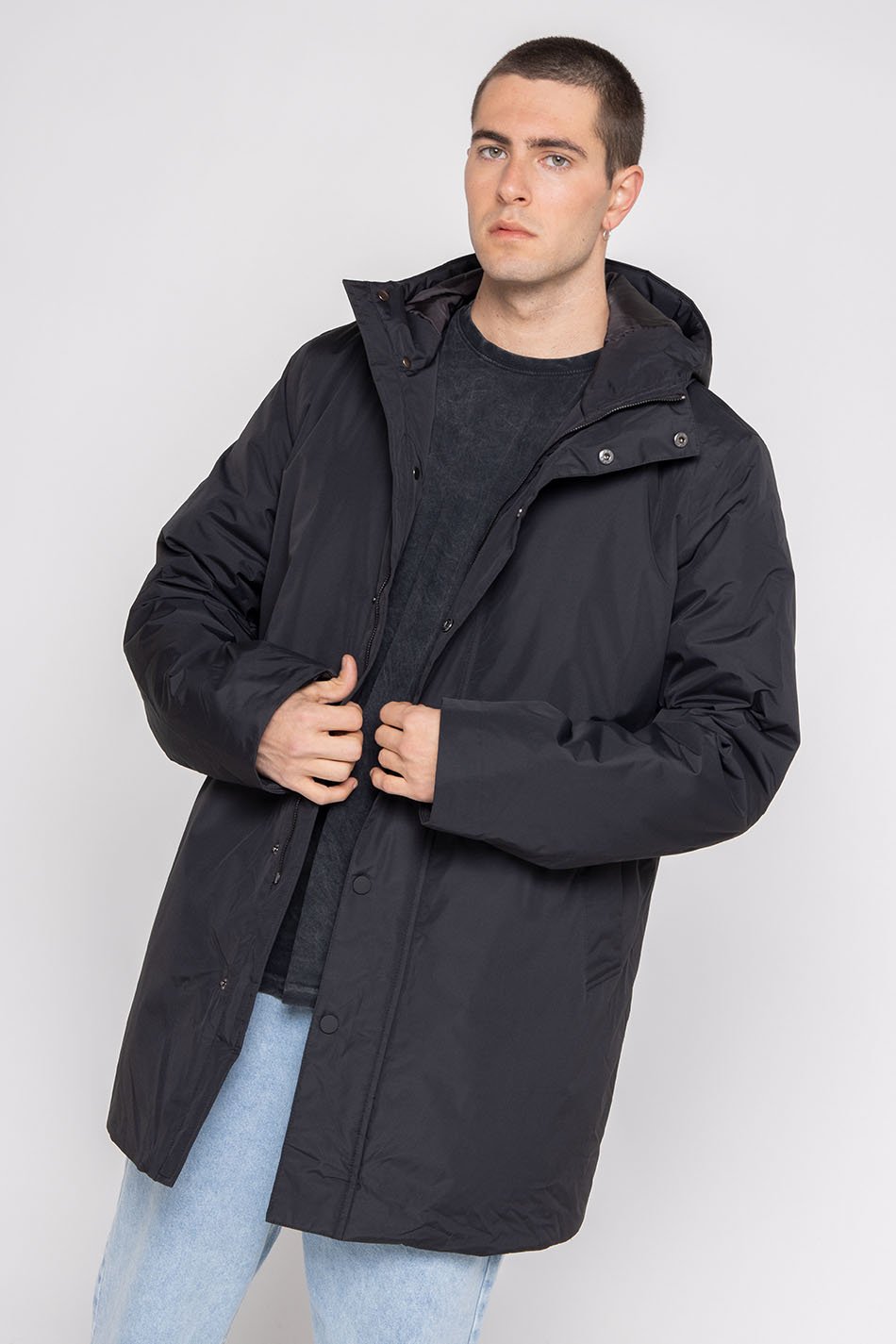 Parka Brick Line Black