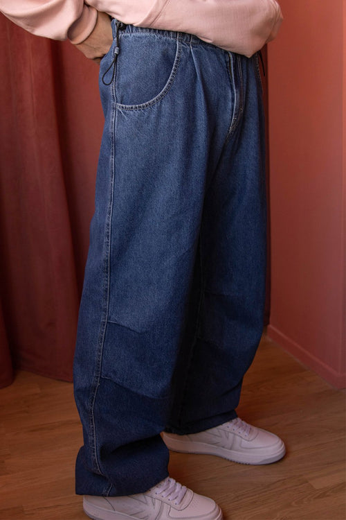 Pantalón Parachute Denim Blue