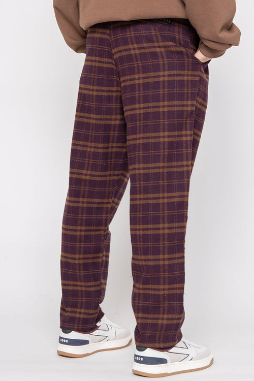 Pantalon Habana Tagid Check Garnet