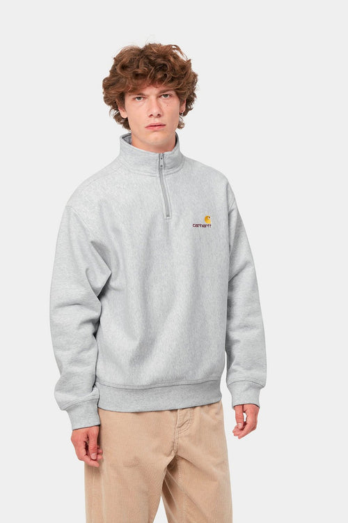 Carhartt WIP Half Zip American Script Sweatshirt