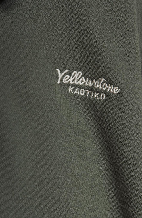 Bear YellowStone Sweatshirt in Grün