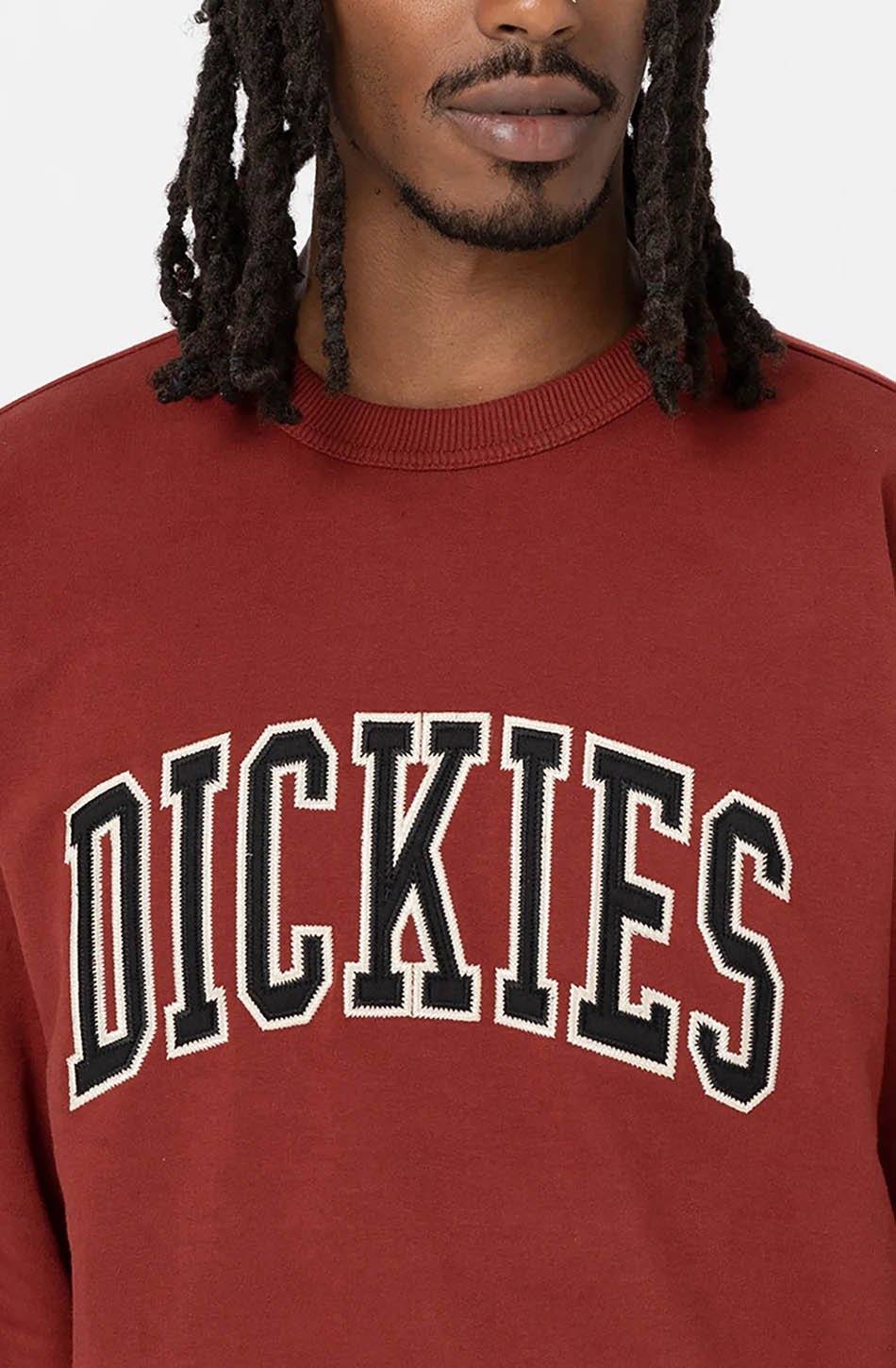 Sweatshirt Dickies Aitkin Lincoln Grey Fired Brick