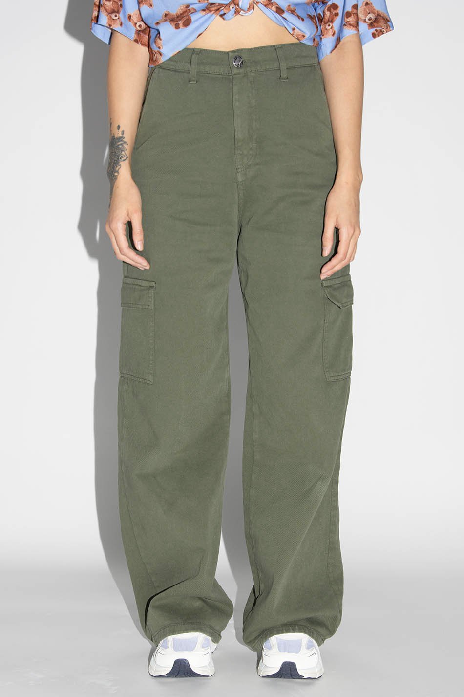 Hose Cargo Wide Leg Army