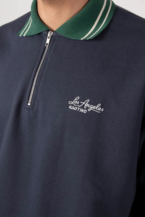 Sweatshirt Los Angeles Navy/ Grün