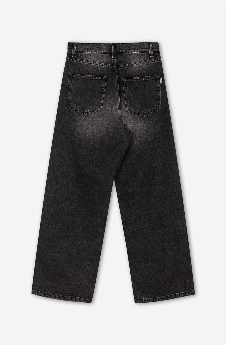 Losse Baggy Jeans in Schwarz