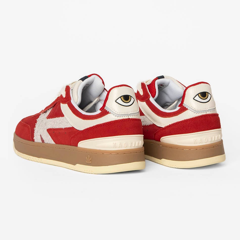 Sneakers Kaotiko Boston Vega Rot