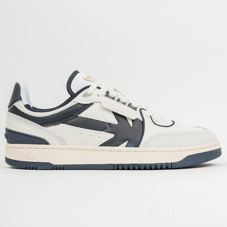 Kaotiko Boston Piping Off White/Navy Sneakers