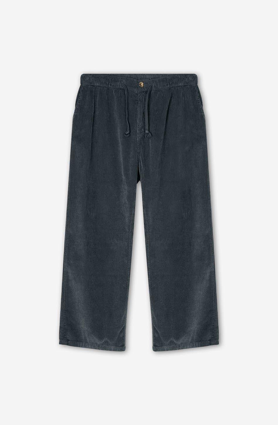 Lässige Hose Ladder Corduroy Bluish-Grey