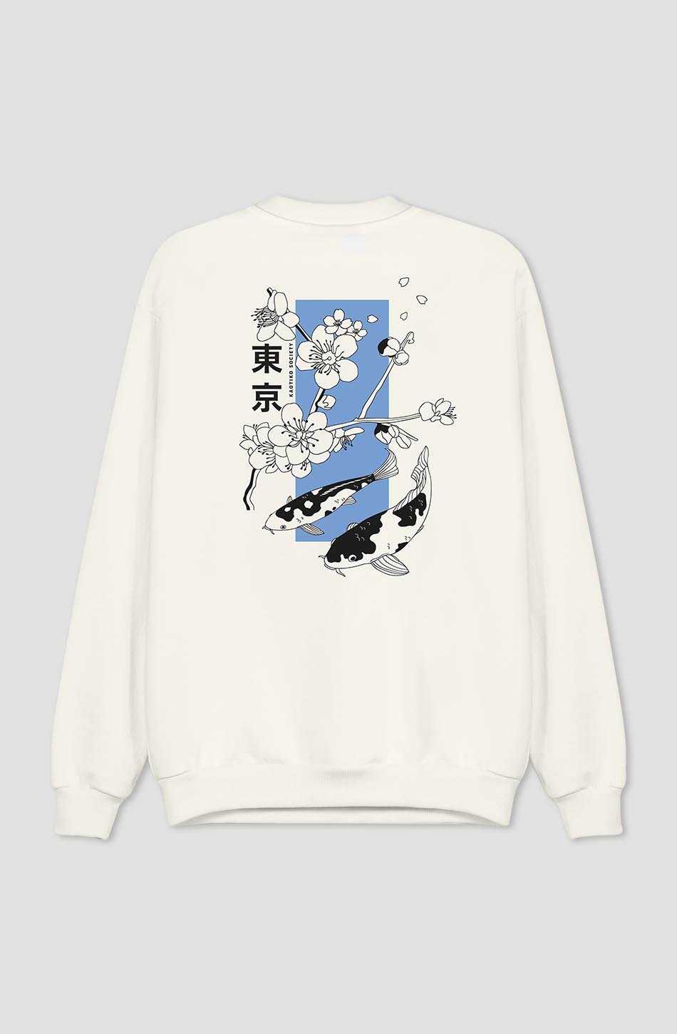 Sweatshirt Koi Ivory