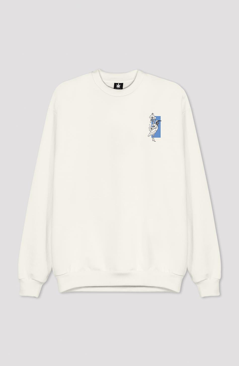 Sweatshirt Koi Ivory