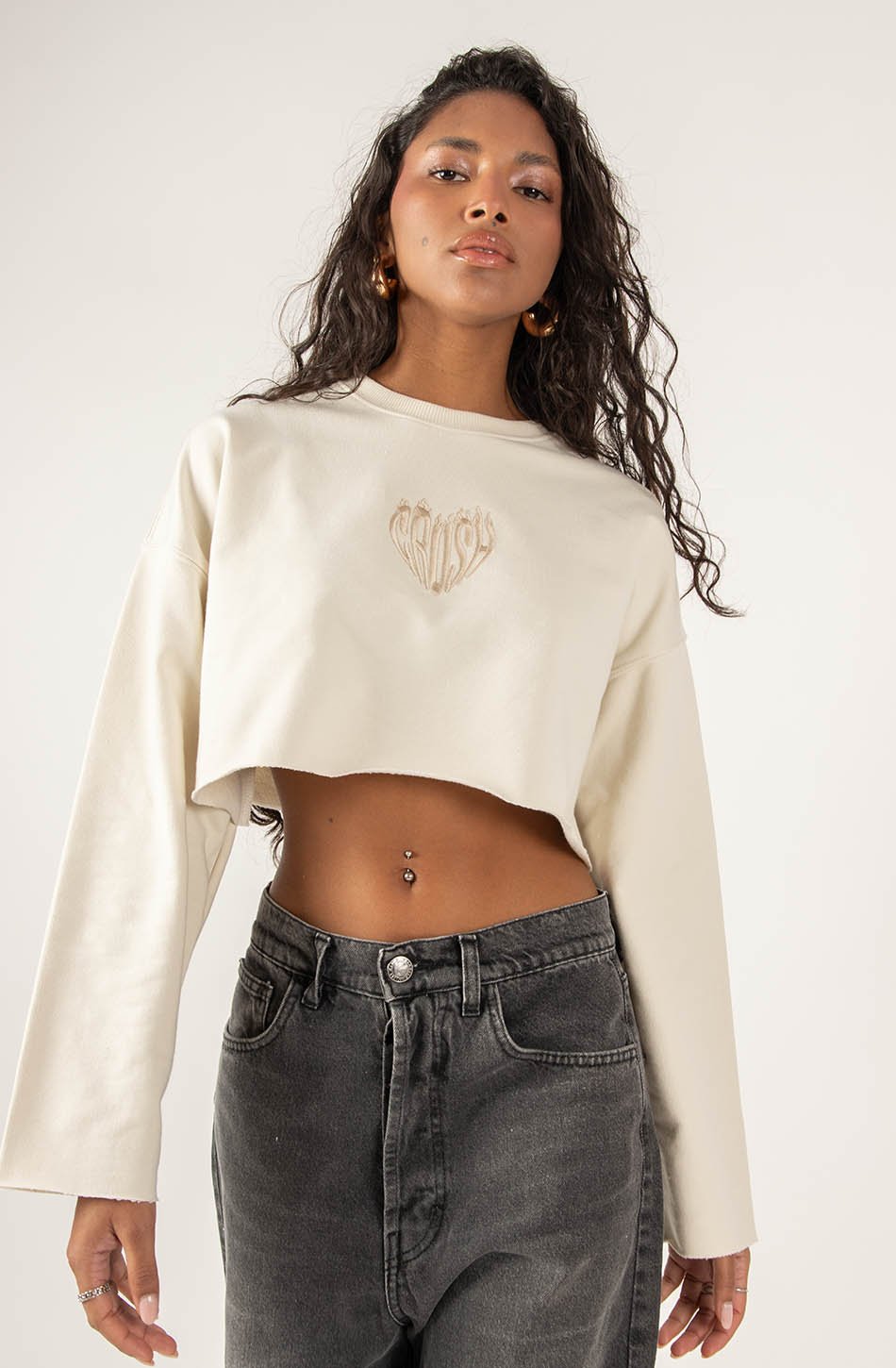 Sweatshirt Crush Bone