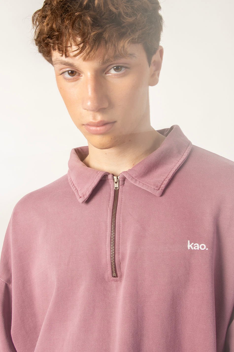 Burgundy Washed Daylen Sweatshirt