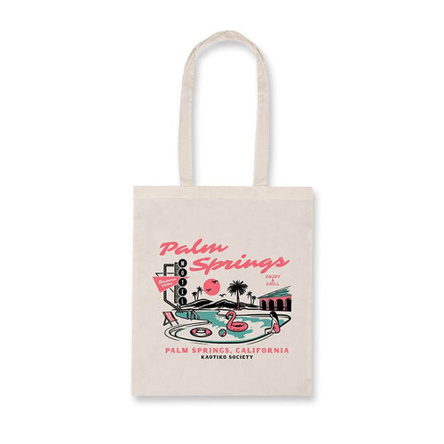 Stofftasche Palm Springs Elfenbein