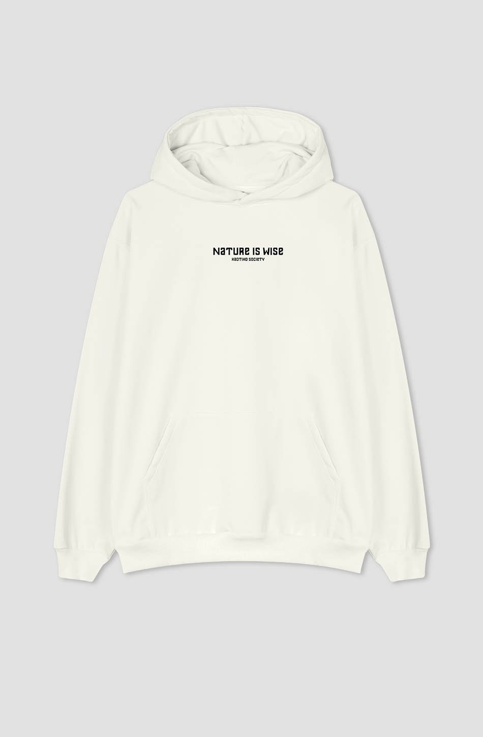 Sweatshirt Nature is Wise Ivory