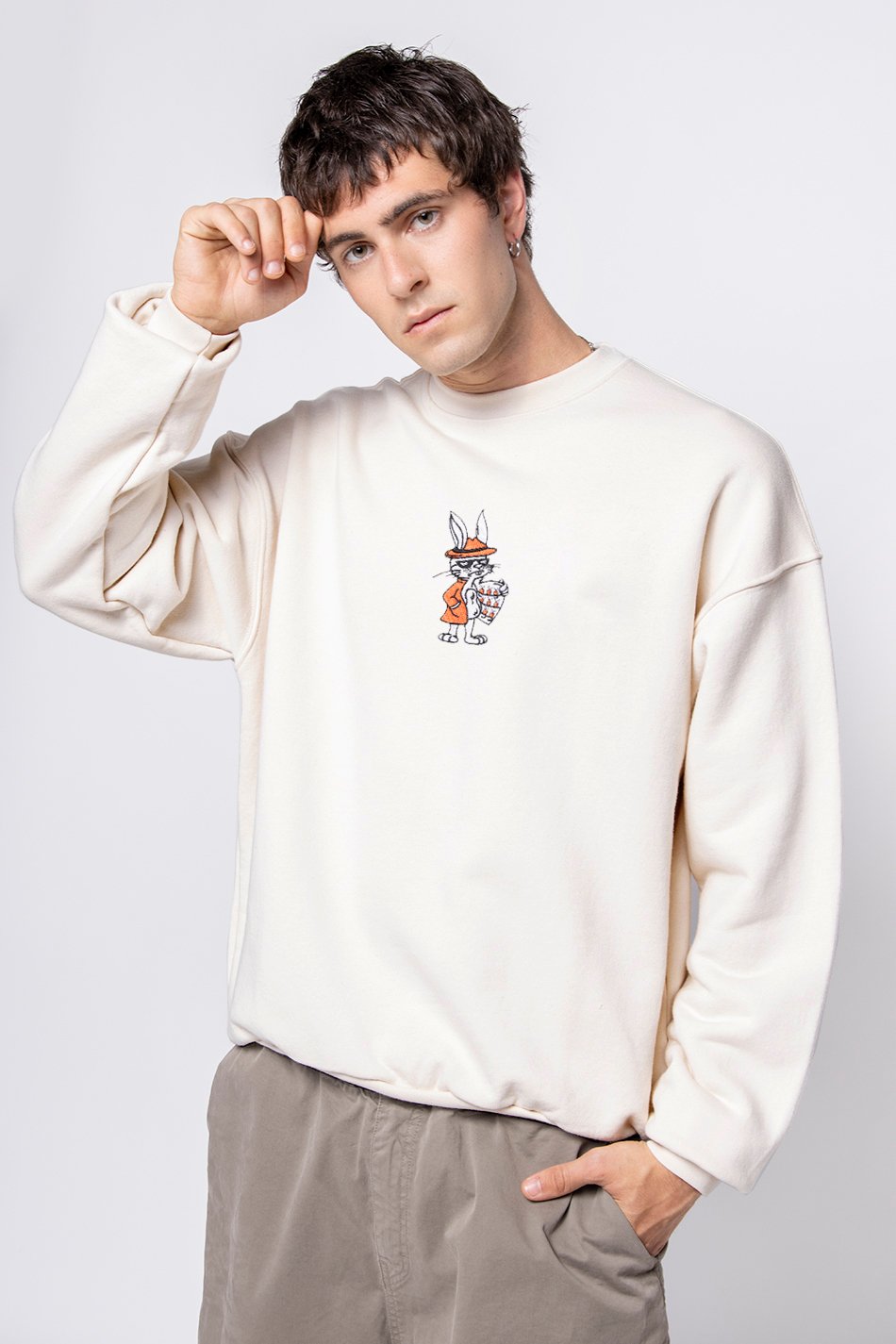 Sweatshirt Rabbit Bone