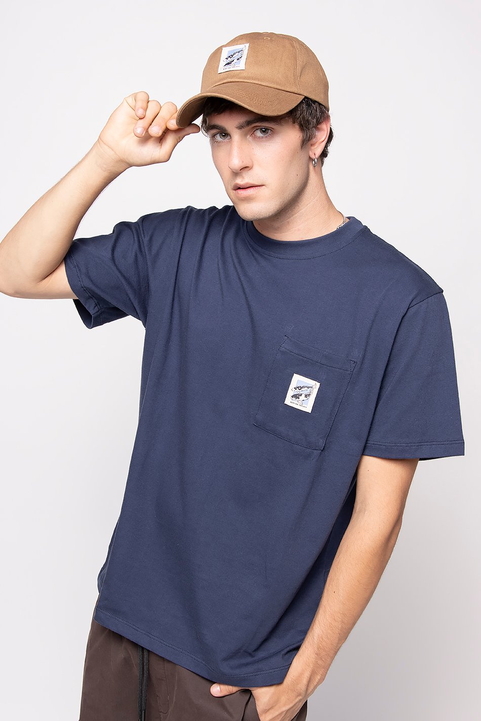 Bastian T-Shirt in Dunkelblau